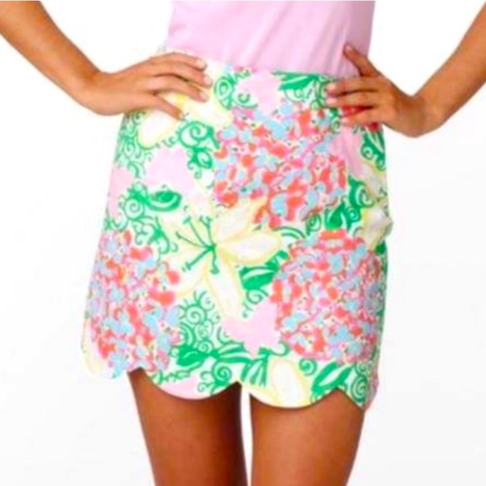 Lilly Pulitzer butterfly mariposa Lynnie skirt 8
